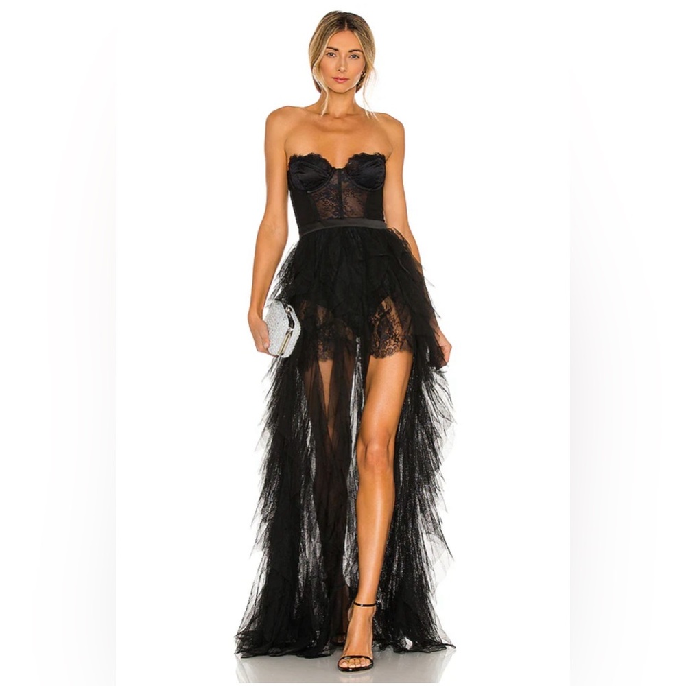 For Love and Lemons Bustier Gown